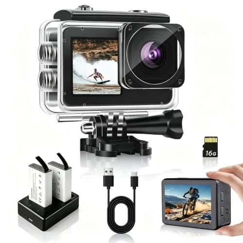 fceoul action cam 1080p fhd 16mp subacquea wifi