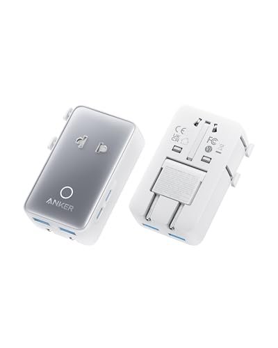 Anker Nano adattatore universale da viaggio di potenza USB a 5 porte