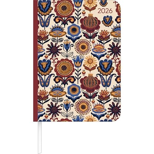 Alpha Edition Lady Journal Paisley 2026 agenda tascabile A6