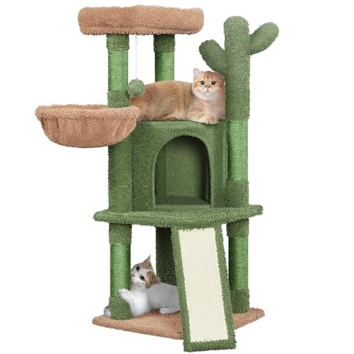 Yaheetech albero tiragraffi per gatti cactus design