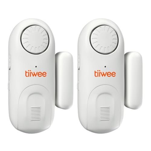 tiiwee allarme per porte e finestre set di 2 contatti magnetici
