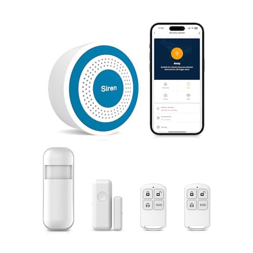 PGST allarme casa wifi sistema senza fili antifurto con app sensori finestra telecomandi