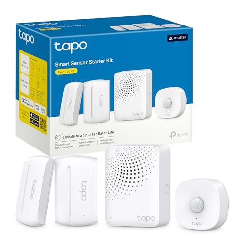 Tapo T30 KIT sistema di allarme senza fili sensore movimento e 2 sensori finestra app