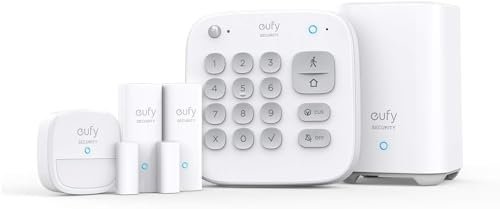 eufy Security kit allarme domestico 5 pezzi controllo da app casa intelligente