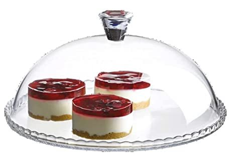 Pasabahce piatto da portata dolci e torta completo di campana patisserie