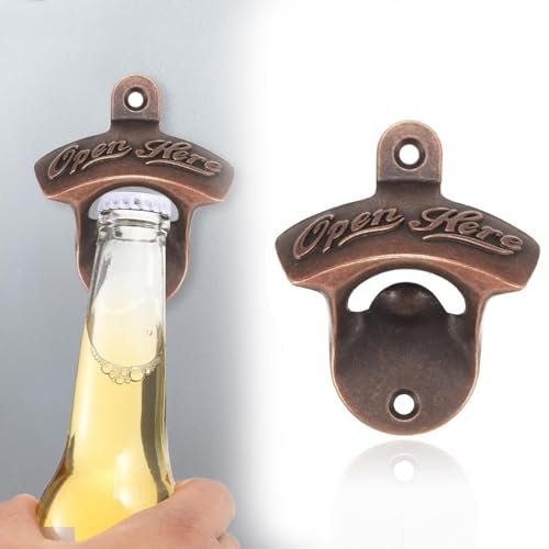 apribottiglie da parete magnetico vintage