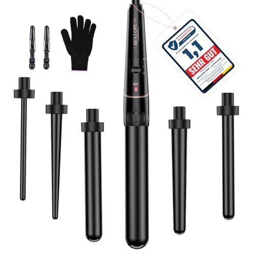 BESTOPE PRO set ferro capelli 6 in 1 cono