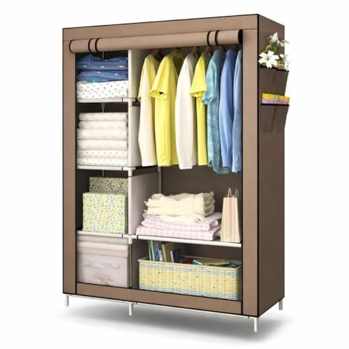 cecaro group armadio guardaroba in tessuto 105x45x170 cm