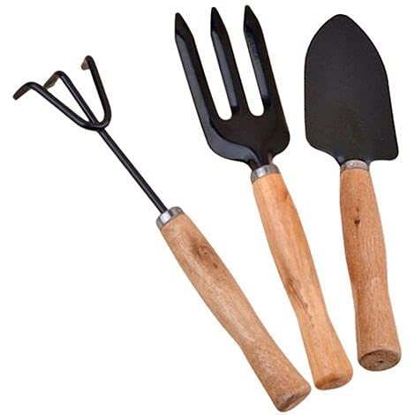 V&AMYA set 3 pezzi utensili da giardino attrezzi