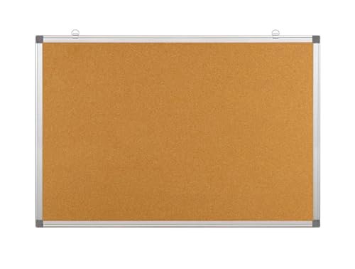 OFFICER PRODUCTS bacheca in sughero 60x45 cm con cornice