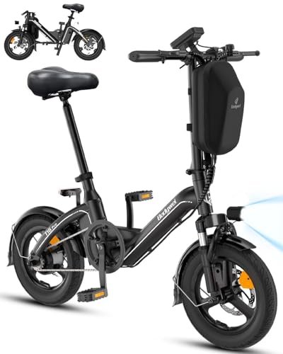 Bodywel T16Pro bici elettrica pieghevole 14 pollici leggera con batteria 36V 10Ah