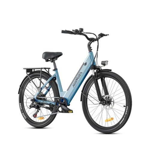 HillMiles bici elettrica per adulti 26 pollici 36V 13Ah batteria rimovibile 25 km/h