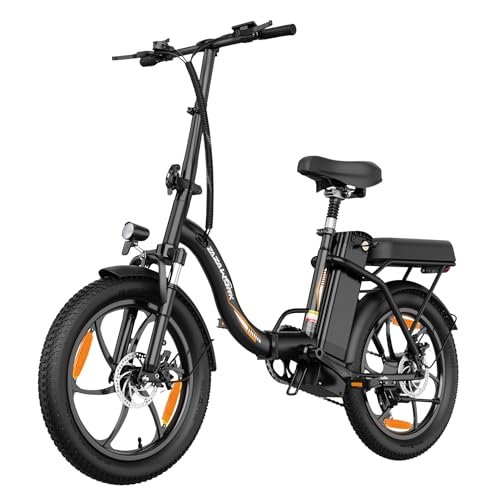 ZAZAWORK 20 pollici bici elettrica pieghevole 250W batteria rimovibile 48V 16Ah 100 km