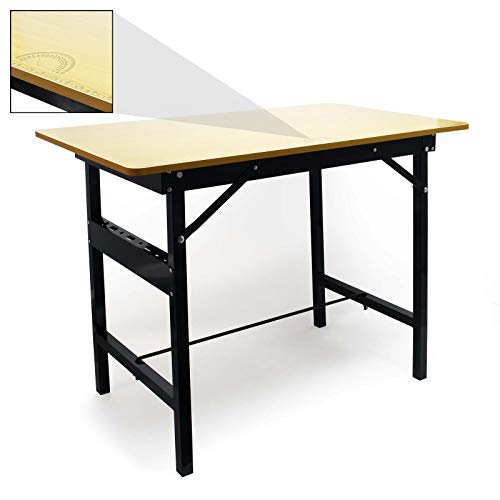Wiltec banco da lavoro pieghevole max 150 kg con metro