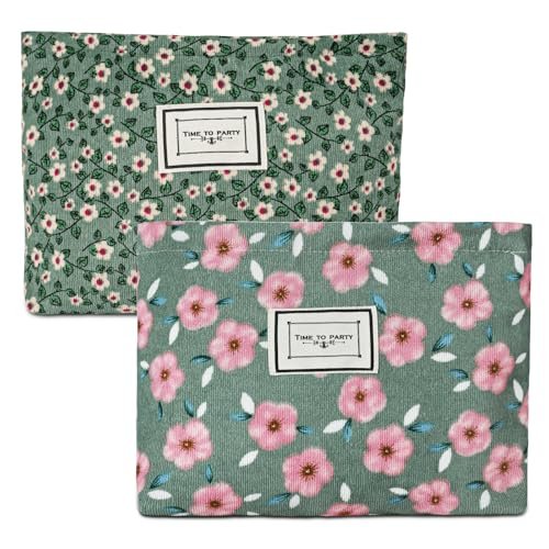 Aucuu beauty case da viaggio 2 pcs borsa da toilette