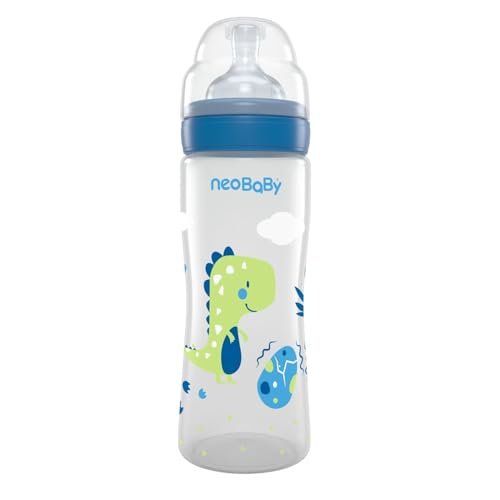 Neobaby biberon pp anticolica 4 mesi più da 330 ml con tettarella