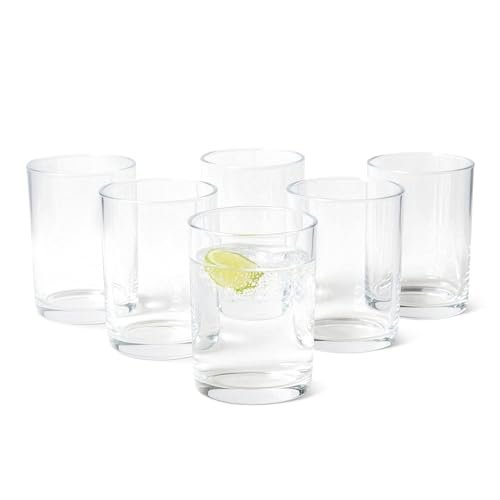 Amazon Basics set 6 bicchieri 325ml lavabili trilan
