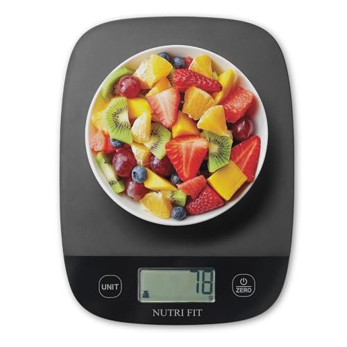 NUTRI FIT bilancia da cucina digitale ultra-sottile