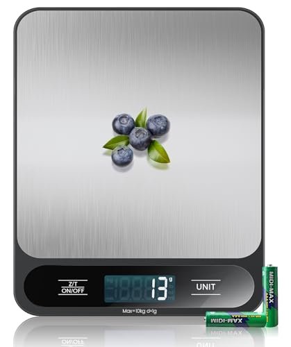 izeyu bilancia da cucina 10 kg acciaio inossidabile