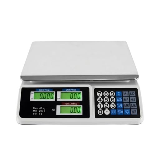 Yasta bilancia professionale alimenti 40kg digitale da banco