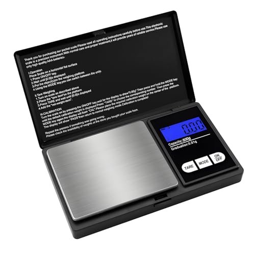 GeekerChip bilancia da cucina digitale precisione 500g 0.01g