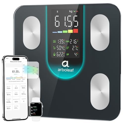 arboleaf bilancia pesapersona digitale 14 metriche
