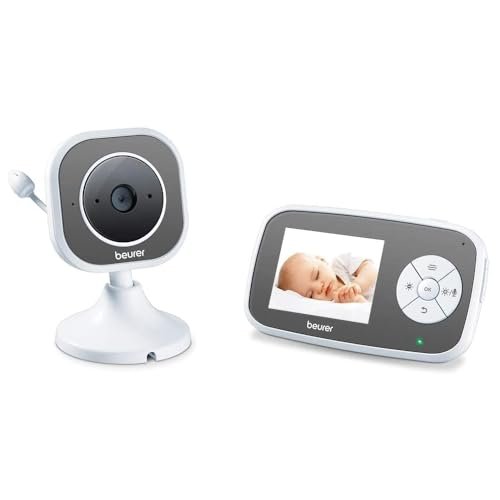 Beurer BY 110 babyphone video wi-fi con visione notturna infrarossi e modalità