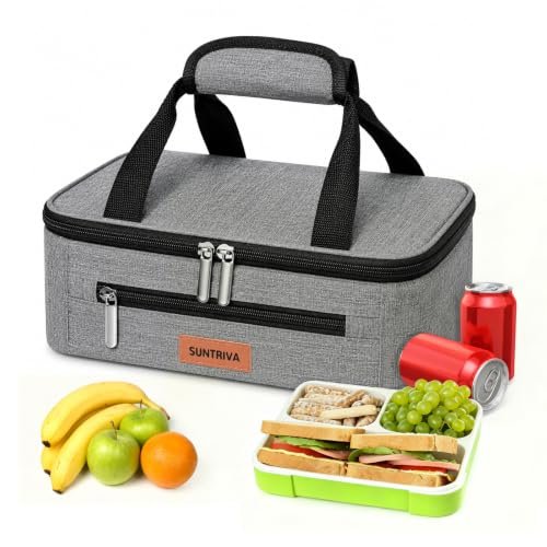 SUNTRIVA borsa termica porta pranzo 4L manico compatta