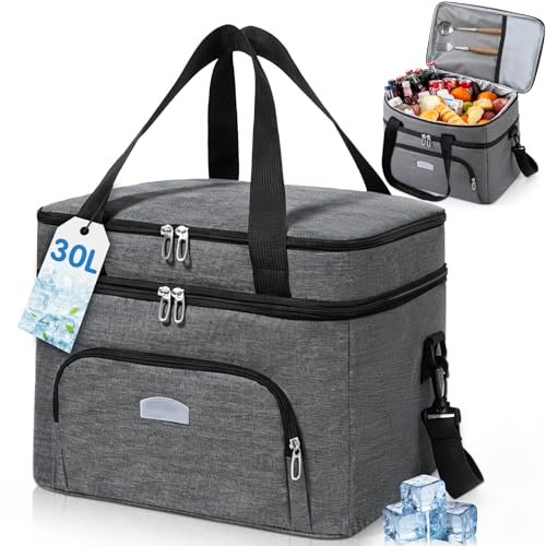 SACBRZZ borsa frigo 30L termica grande surgelati