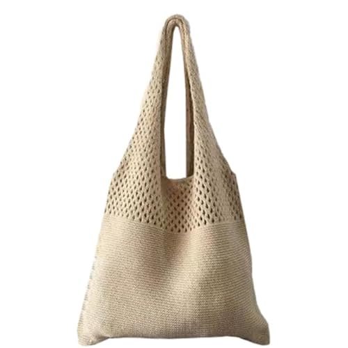 TBCDS borsa intrecciata uncinetto estiva boho