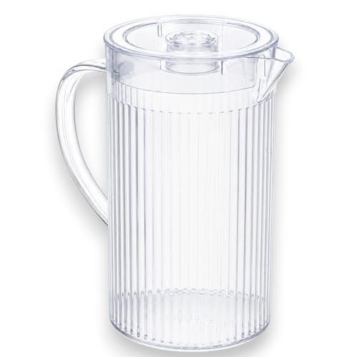 KORAT brocca caraffa in plastica riutilizzabile 1500 ml con coperchio