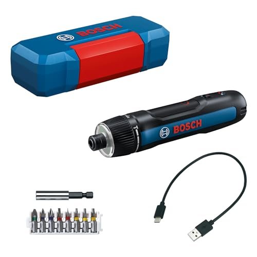 Bosch Professional GO 3 avvitatore a batteria con set di 8 bit e controllo coppia elettronico