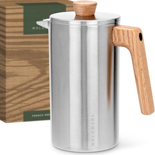 WALDWERK french press caffettiera napoletana in acciaio