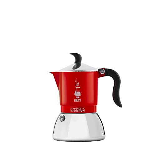 Bialetti Fiammetta Induction caffettiera moka 2 tazze acciaio