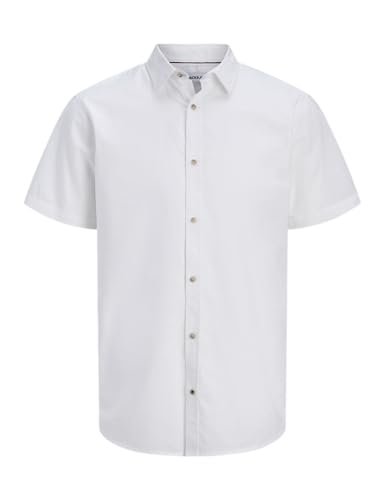 JACK & JONES camicia uomo jjhenry slub maglietta