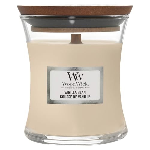 WoodWick candela profumata Hourglass con stoppino in legno