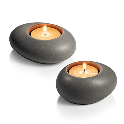 Tescoma porta tealight grigio set 2 pz di dimensioni