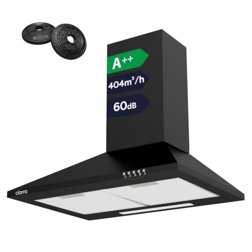 CIARRA CBCB6201 cappa cucina 60cm classe A++ 60dB nera