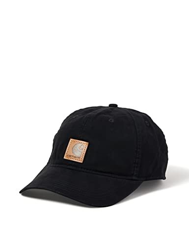Carhartt berretto canvas baseball nero
