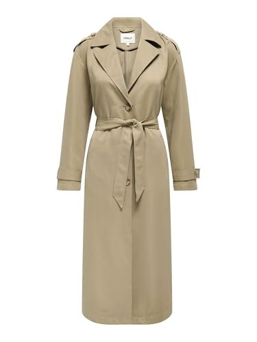 ONLY trench femminile ONLLINE trench humus XS