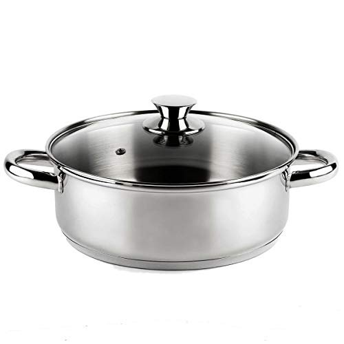VIER casseruola induzione acciaio inox 16 cm