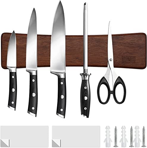 HOSHANHO portacoltello magnetico barra magnetica per coltelli da cucina