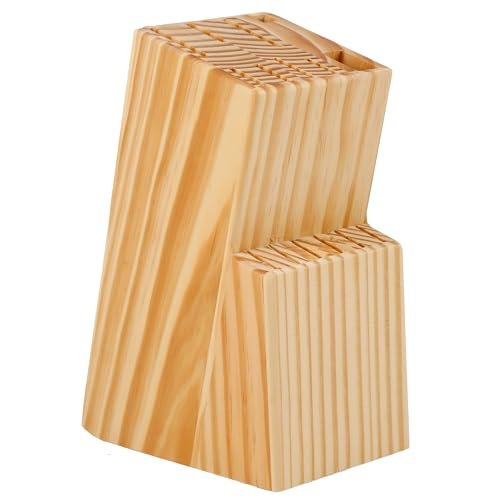 Cassary ceppo per coltelli da cucina universale 15 pezzi in legno