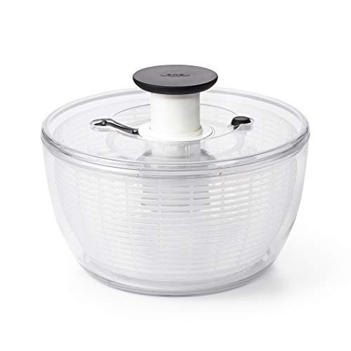 OXO centrifuga per insalata plastica trasparente