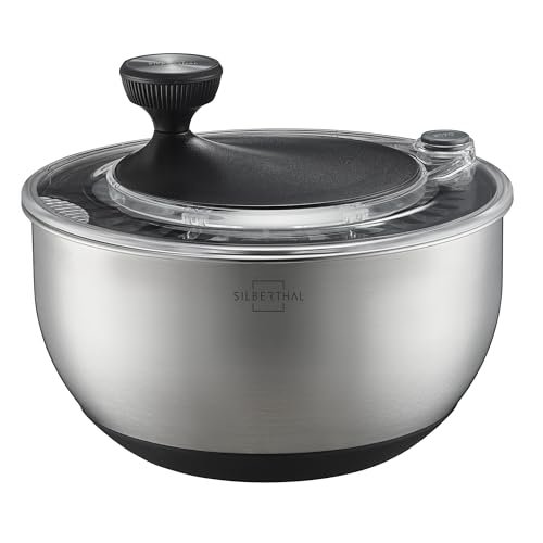 SILBERTHAL centrifuga insalata acciaio inox 4,5L