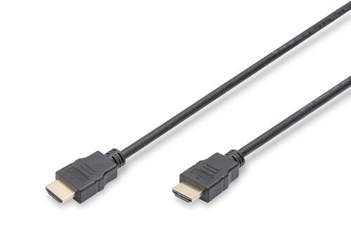 Digitus cavo HDMI 5 metri Full HD con canale Ethernet contatti placcati oro