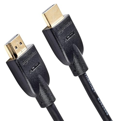 Amazon Basics cavo HDMI 4K 0,9 metri 18 Gbps alta velocità con Ethernet
