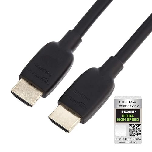 Amazon Basics cavo HDMI 2.1 certificato 48 Gbps 8K 60Hz 4K 120Hz