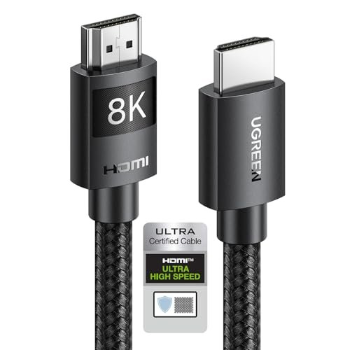 UGREEN cavo HDMI 2.1 certificato 8K 10K 60Hz 48 Gbps 4K 120Hz 2 metri
