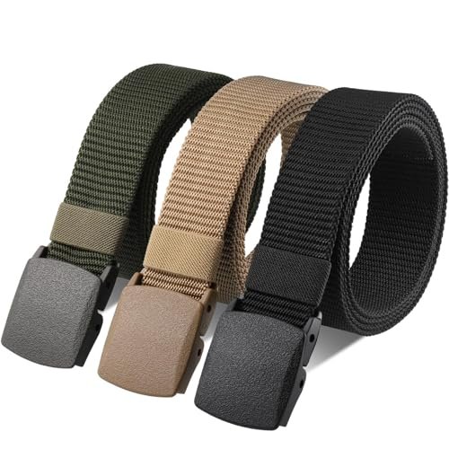 Huiguli cintura uomo 3 pacchi tattica in tela